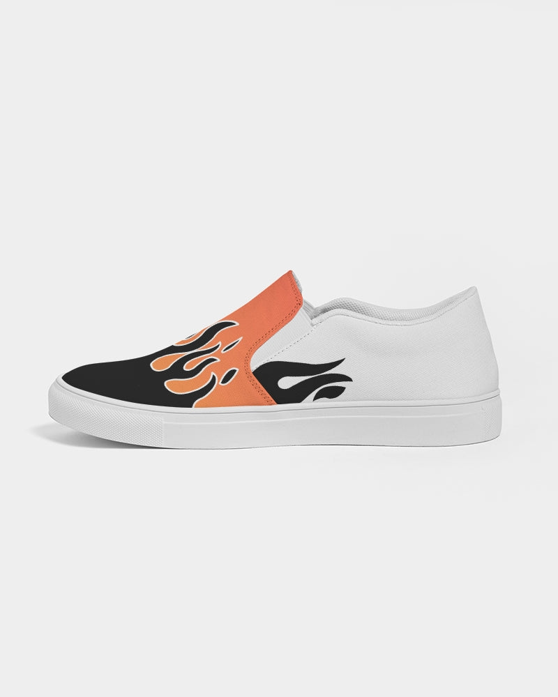 Flame Slip On Shoes Men's Slip-On Canvas Shoe