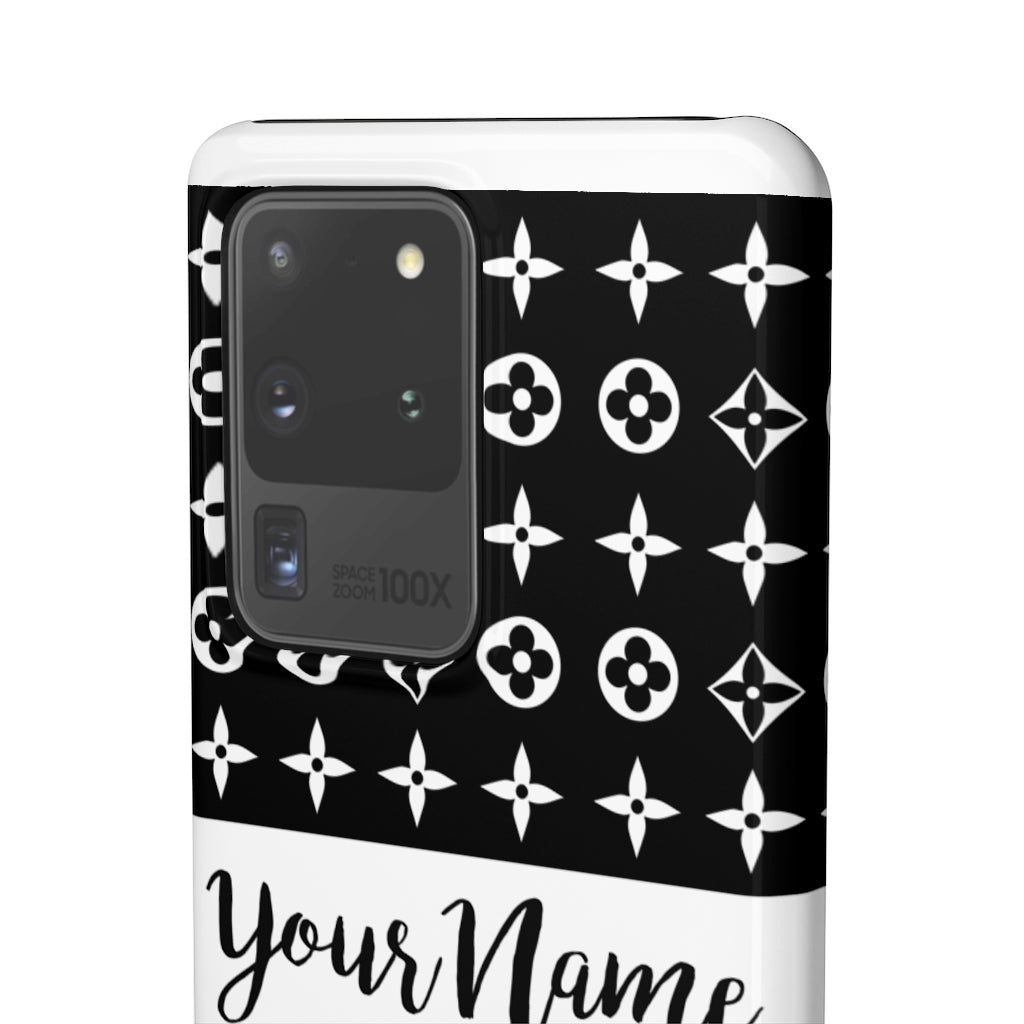 Personalized Floral Print Phone Case - Limitless Jewellery