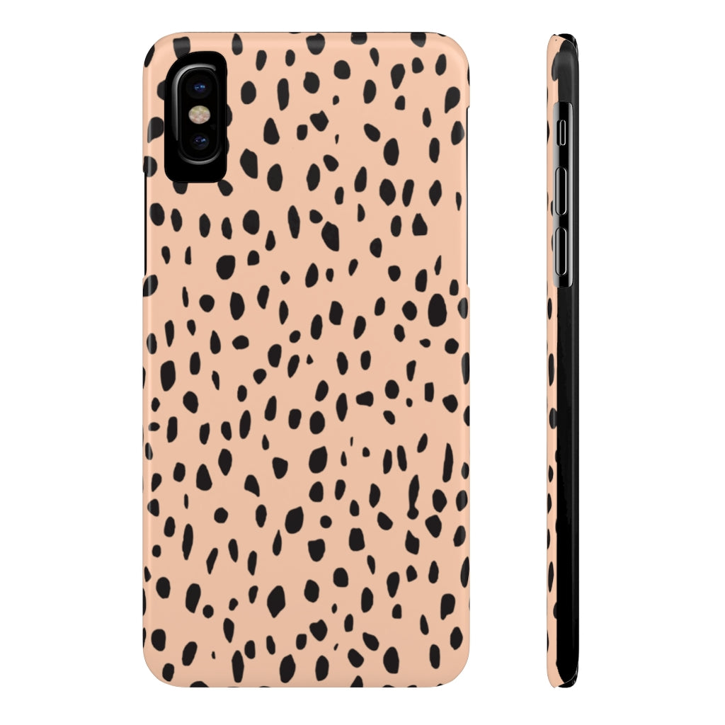 Cheetah Case Mate Slim Phone Case