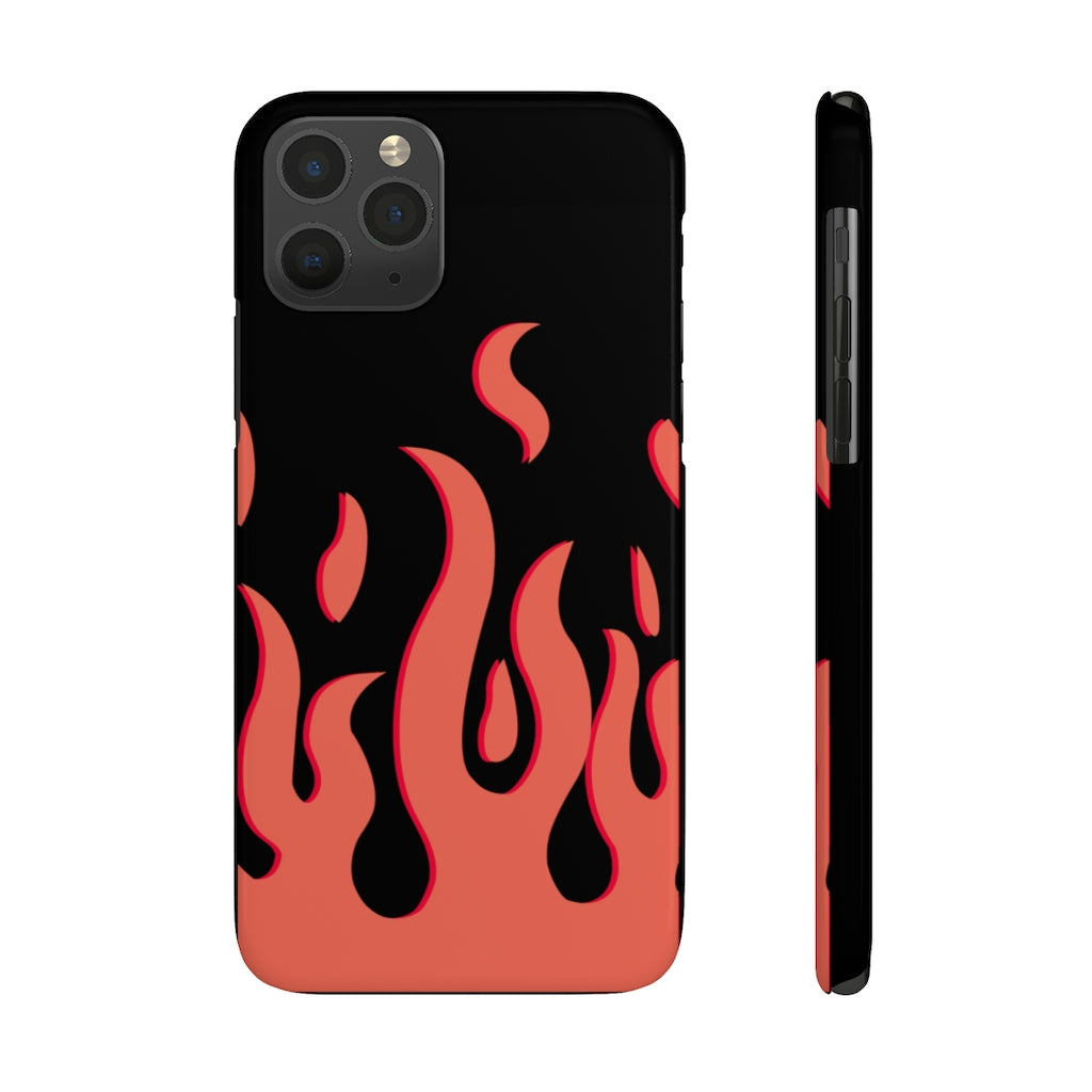 Fire Flames Case Mate Slim Phone Cases