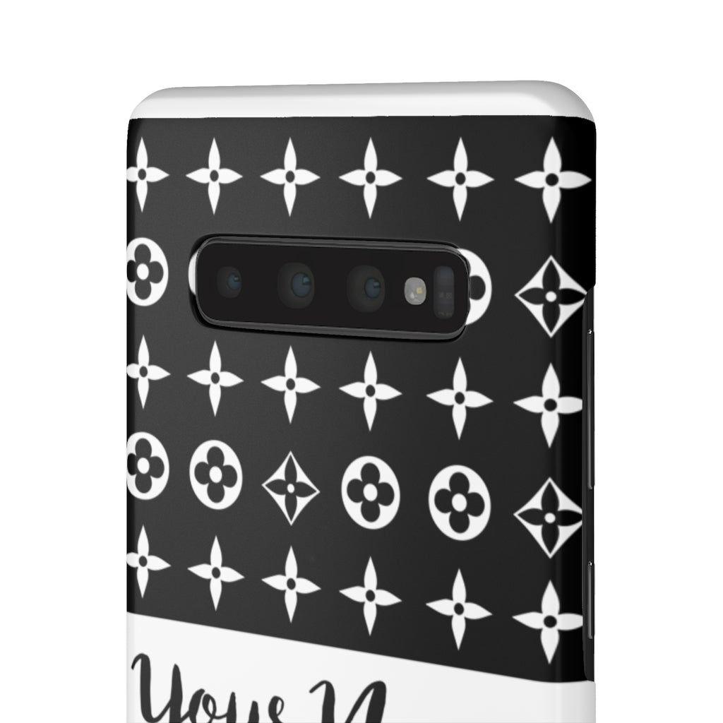 Personalized Floral Print Phone Case - Limitless Jewellery