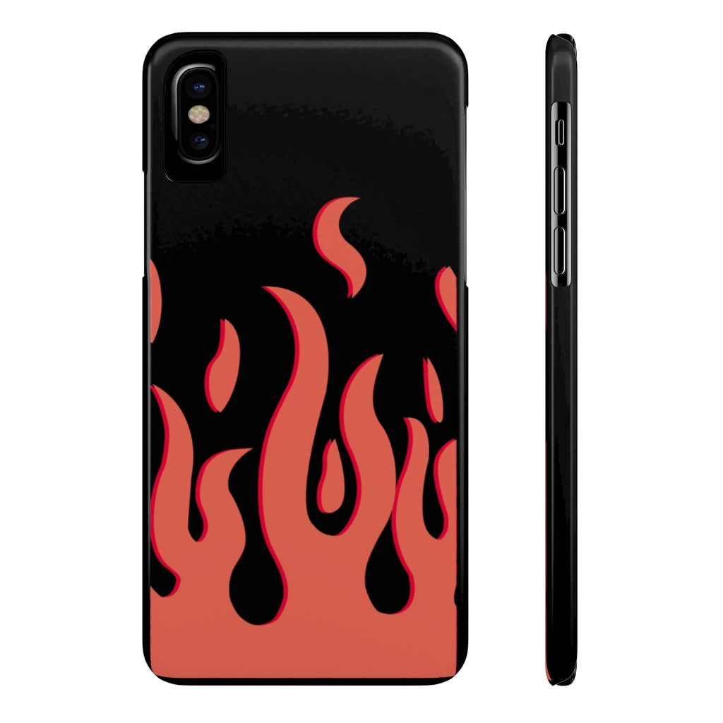 Fire Flames Case Mate Slim Phone Cases