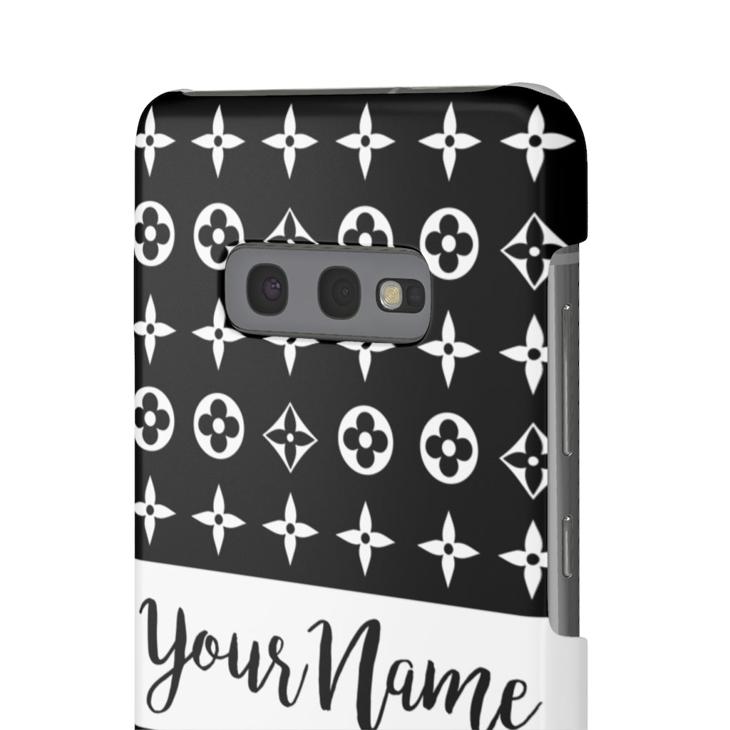 Personalized Floral Print Phone Case - Limitless Jewellery