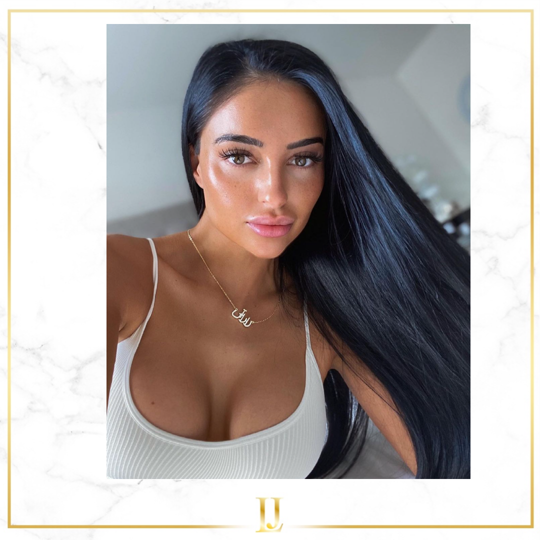 Personalized Iced Out Arabic Necklace - Limitless Jewellery