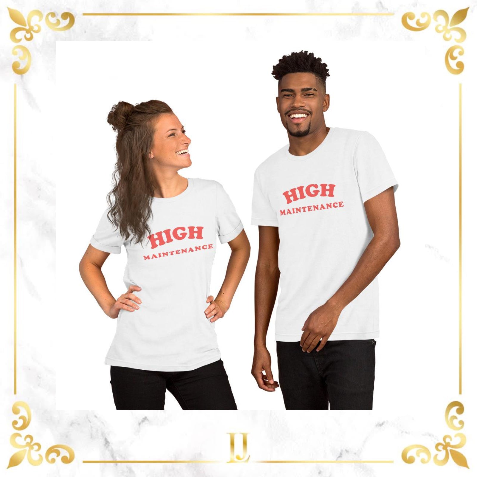 High Maintenance Short-Sleeve Unisex T-Shirt - Limitless Jewellery