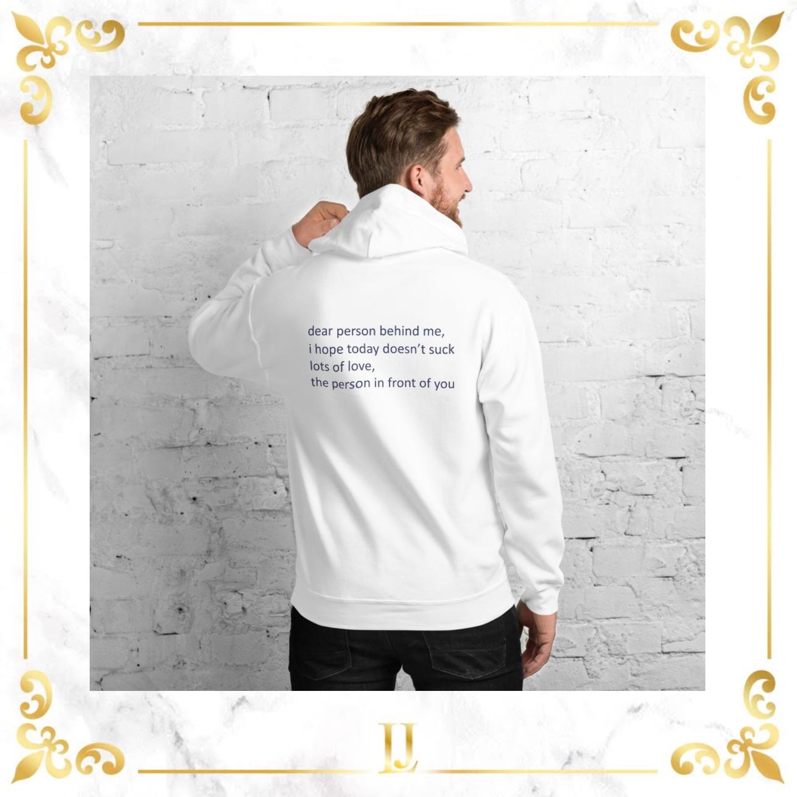 Women's Men's Print Hoodies - Limitless Jewellery
