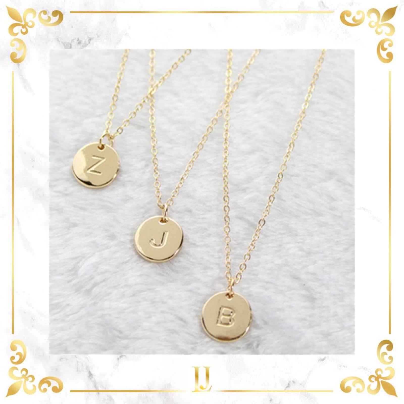 Women 26 Letters Pendant Necklace - Limitless Jewellery