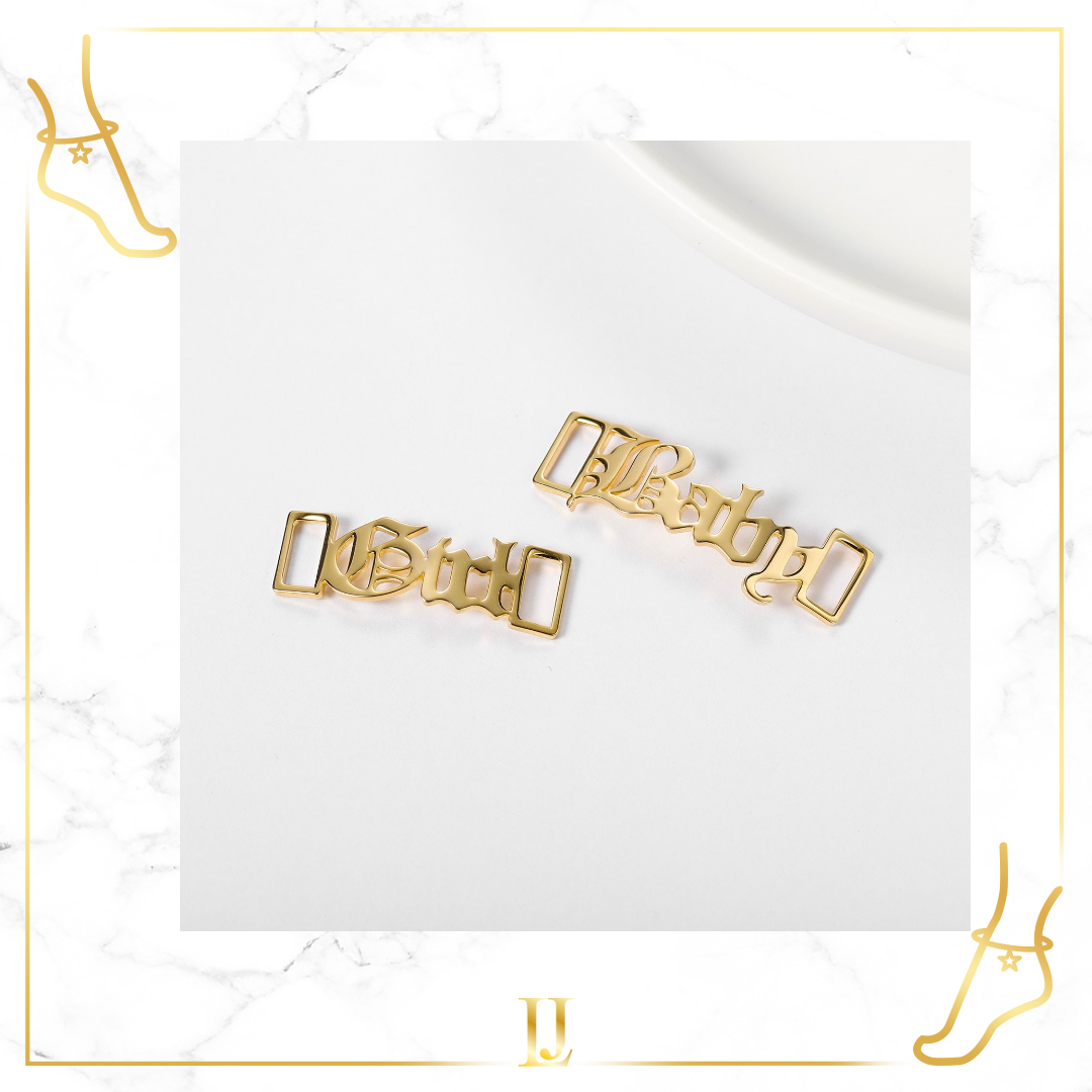 Custom Name Shoe-buckle - Limitless Jewellery