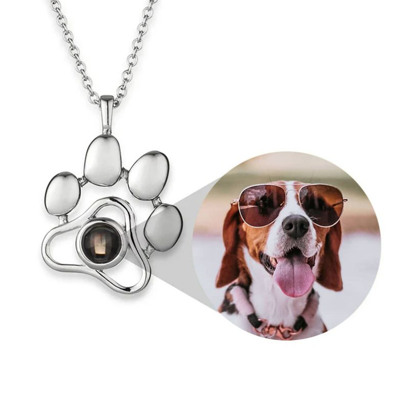 Pet Projection Photo Necklace