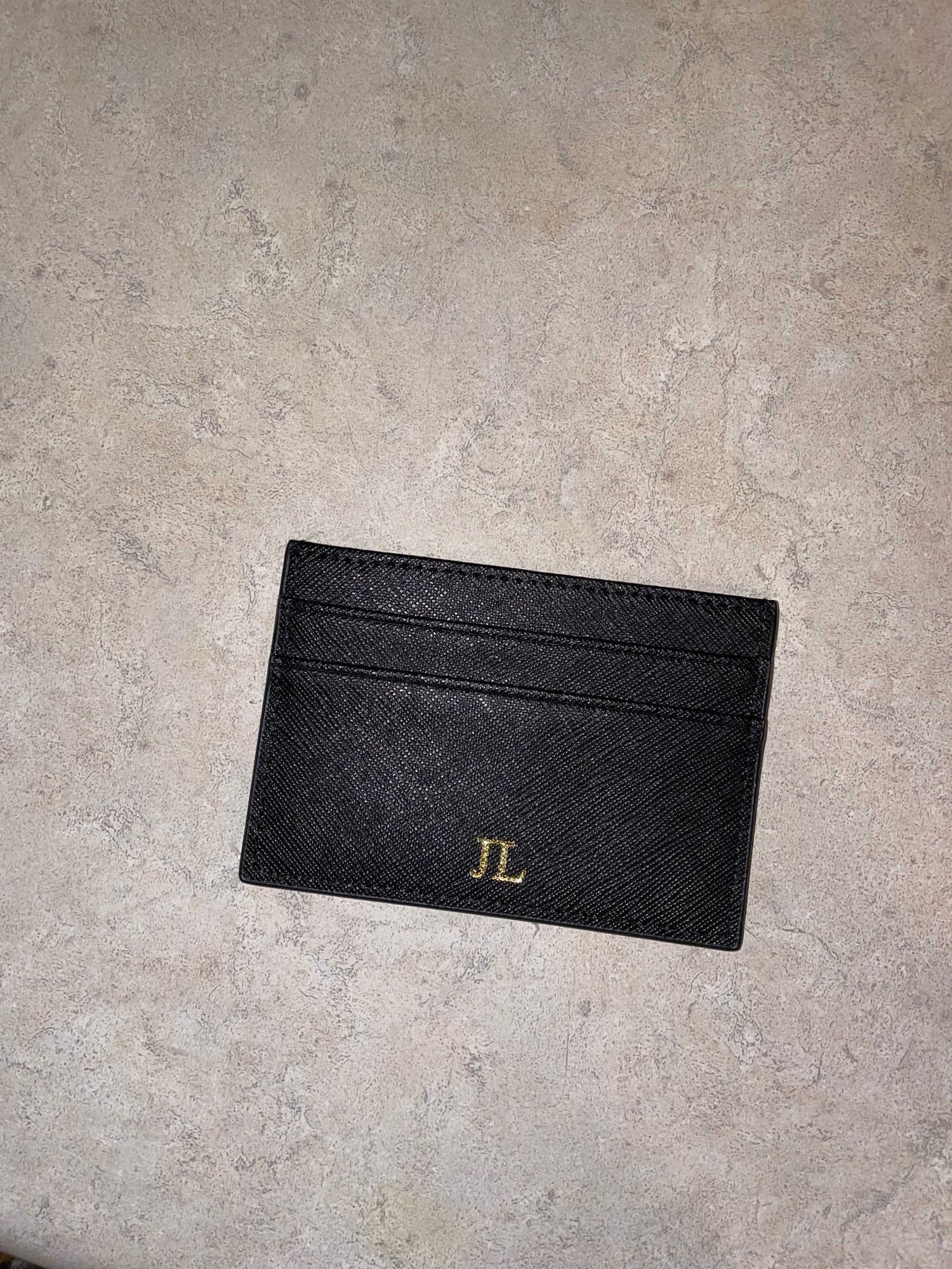 Personalized Leather Card Holder