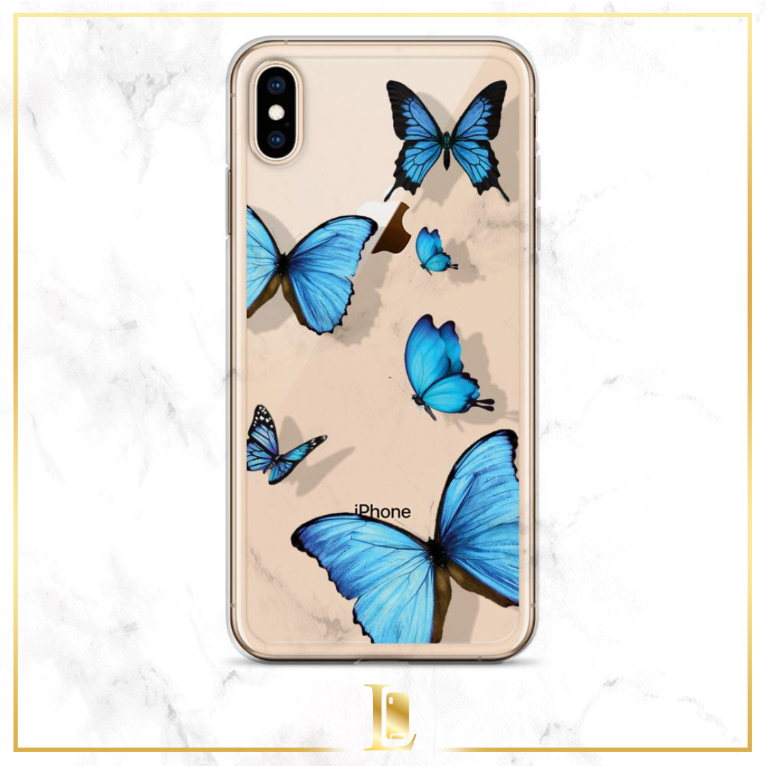 Butterfly Transparent iPhone Case - Limitless Jewellery