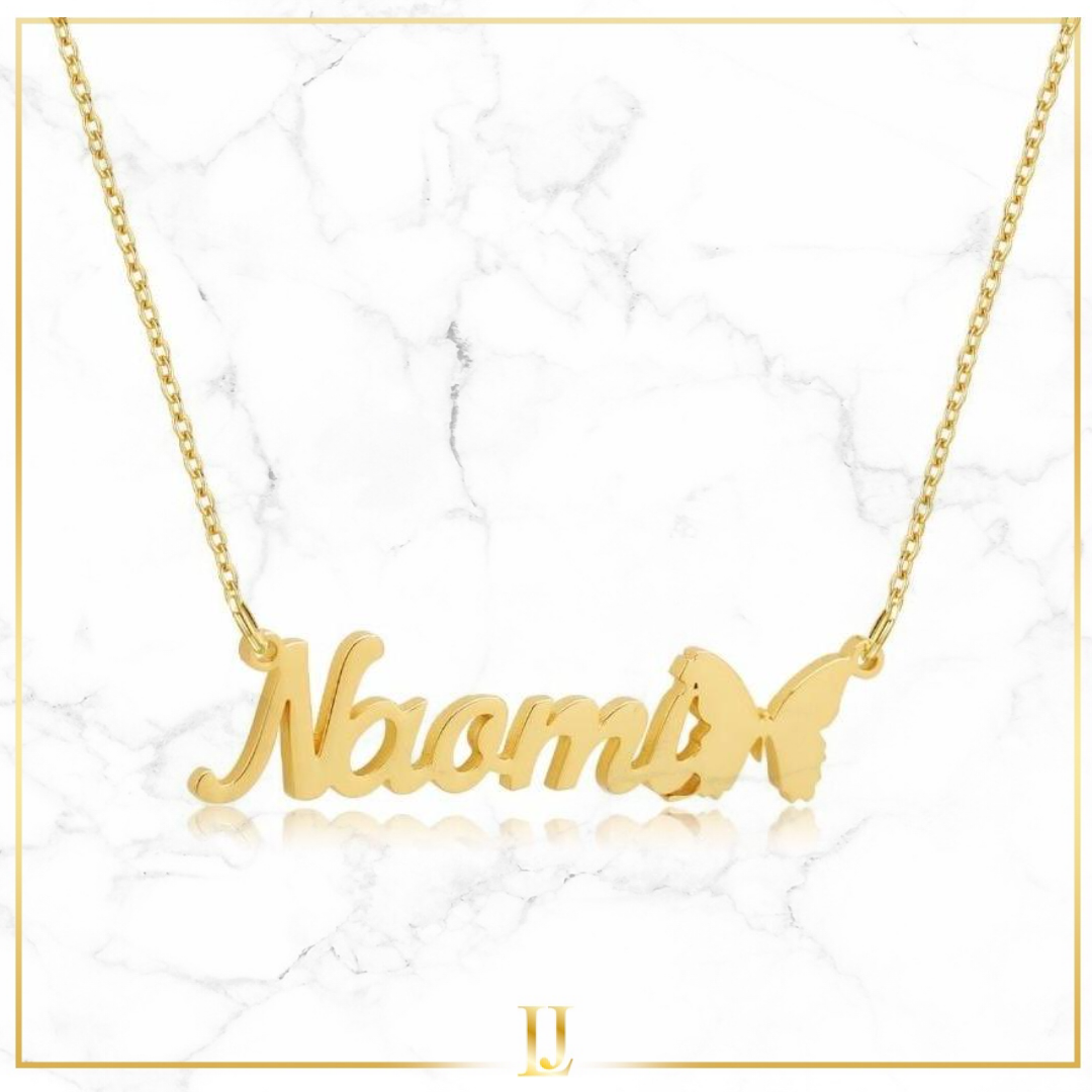 Personalized Butterfly Necklace - Limitless Jewellery