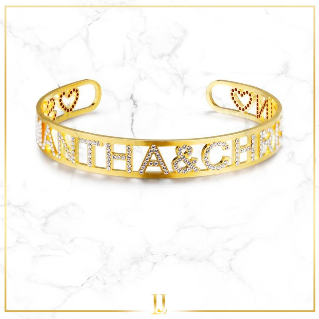 Personalized Iced Out Bracelet