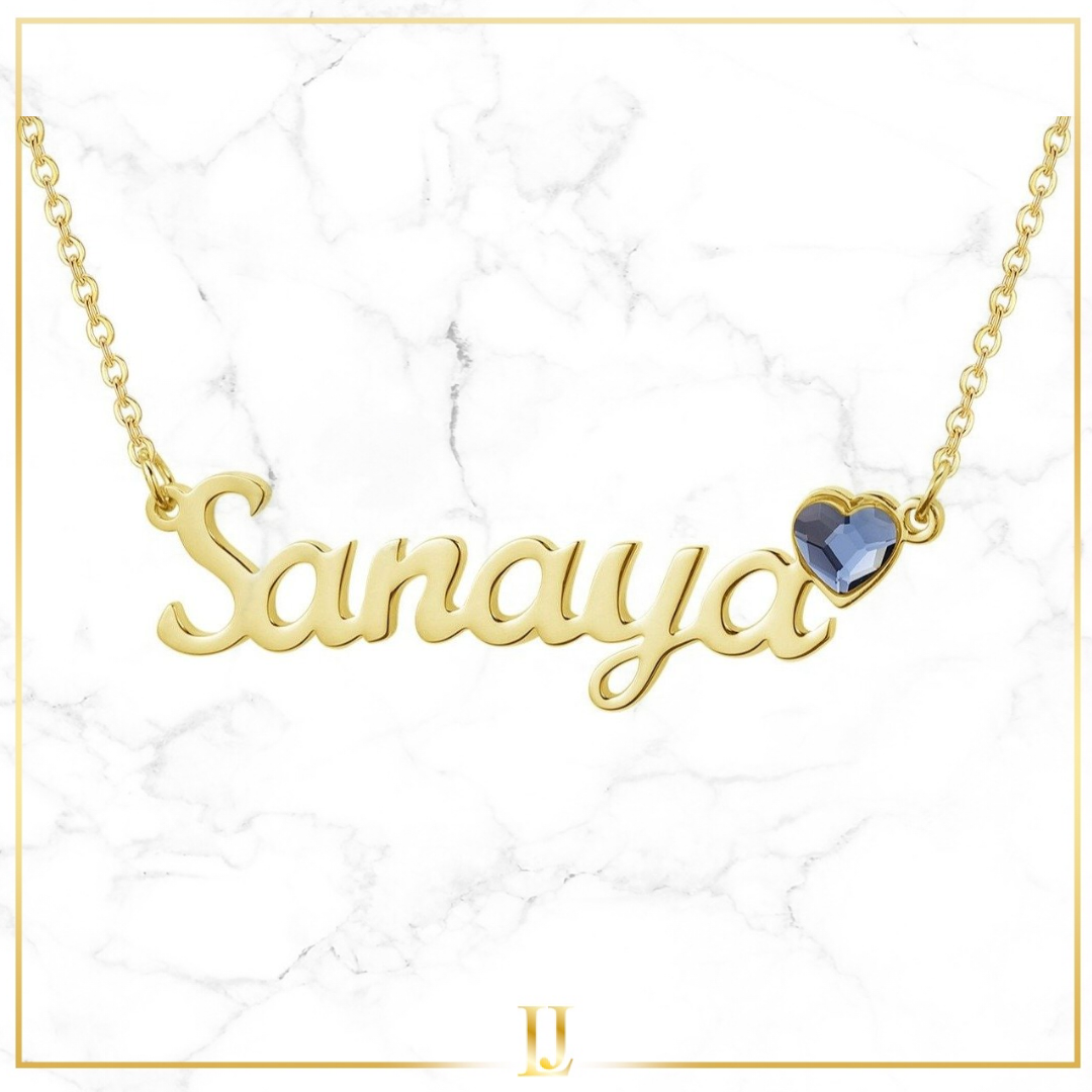 Personalized Birthstone Necklace - Limitless Jewellery