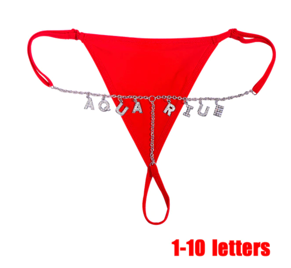 Personalized Body Chain Necklace