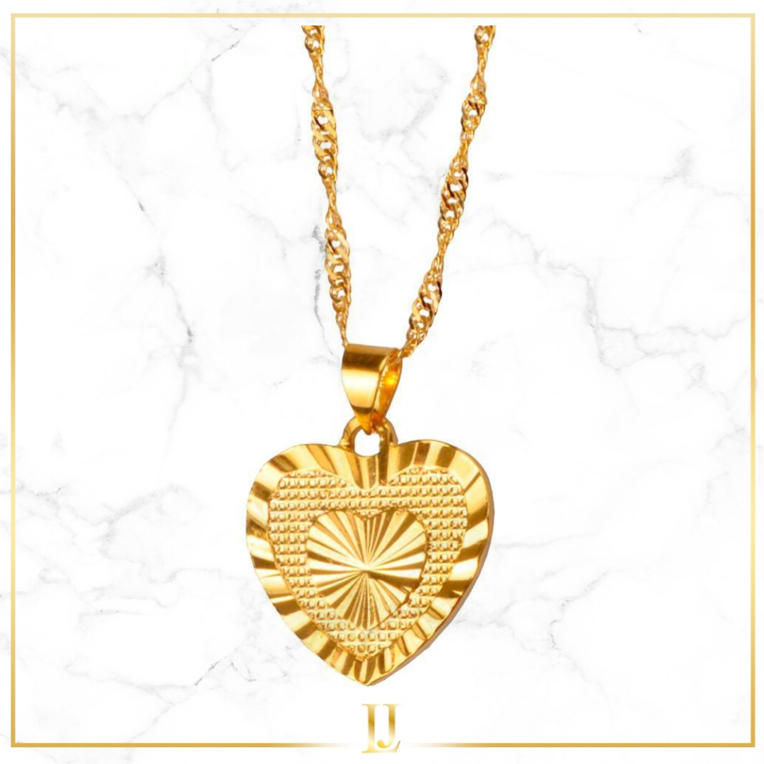 Heart Pendant Necklace - Limitless Jewellery