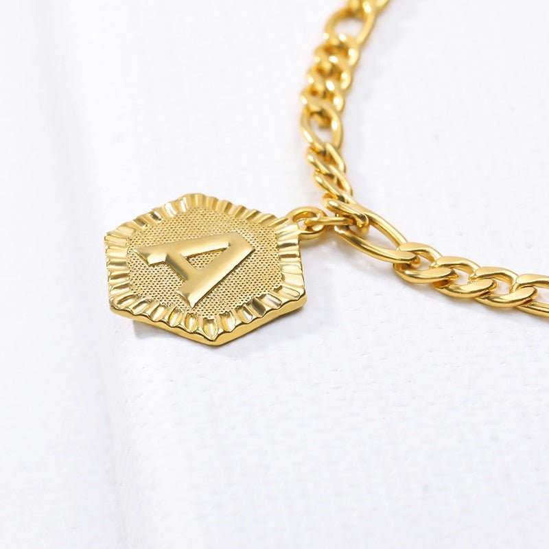 A-Z Initial Anklet Bracelet - Limitless Jewellery