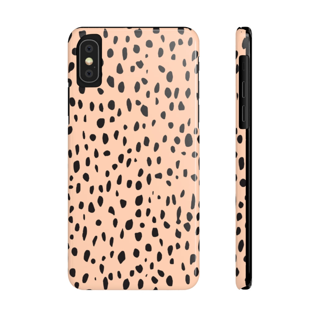 Cheetah Case Mate Slim Phone Case