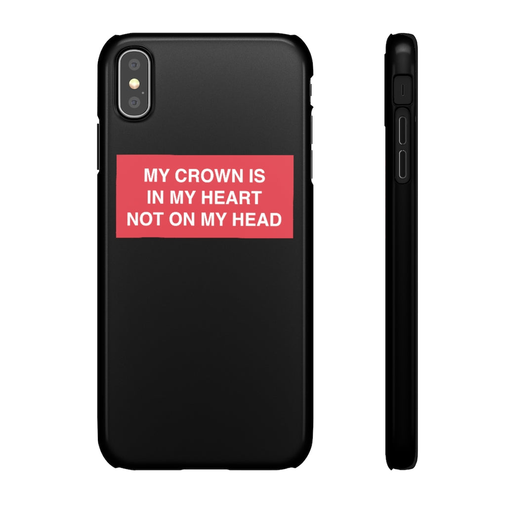 My Crown Is In My Heart Not On My Head - Limitless Jewellery