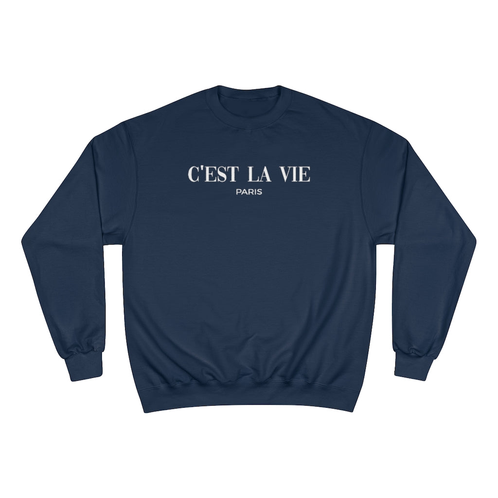 C'est La Vie Champion Sweatshirt - Limitless Jewellery