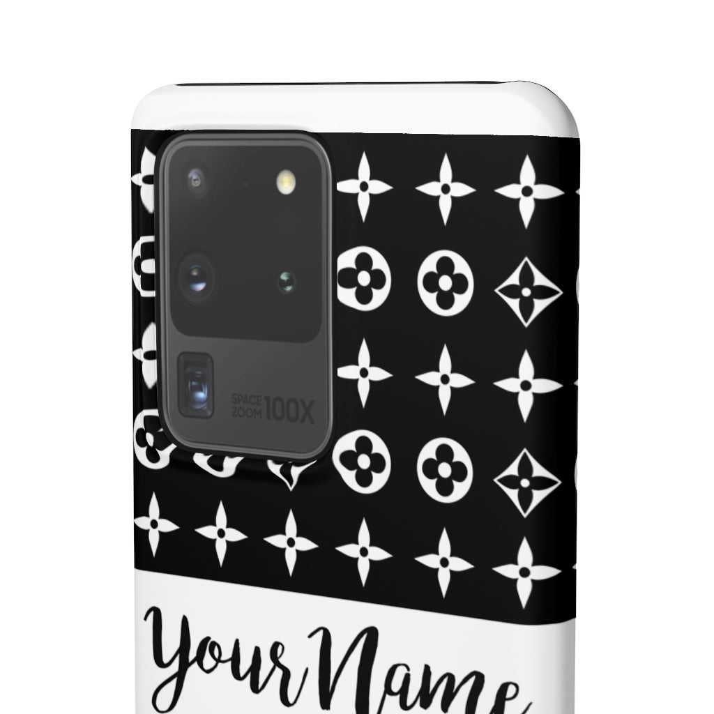Personalized Floral Print Phone Case - Limitless Jewellery