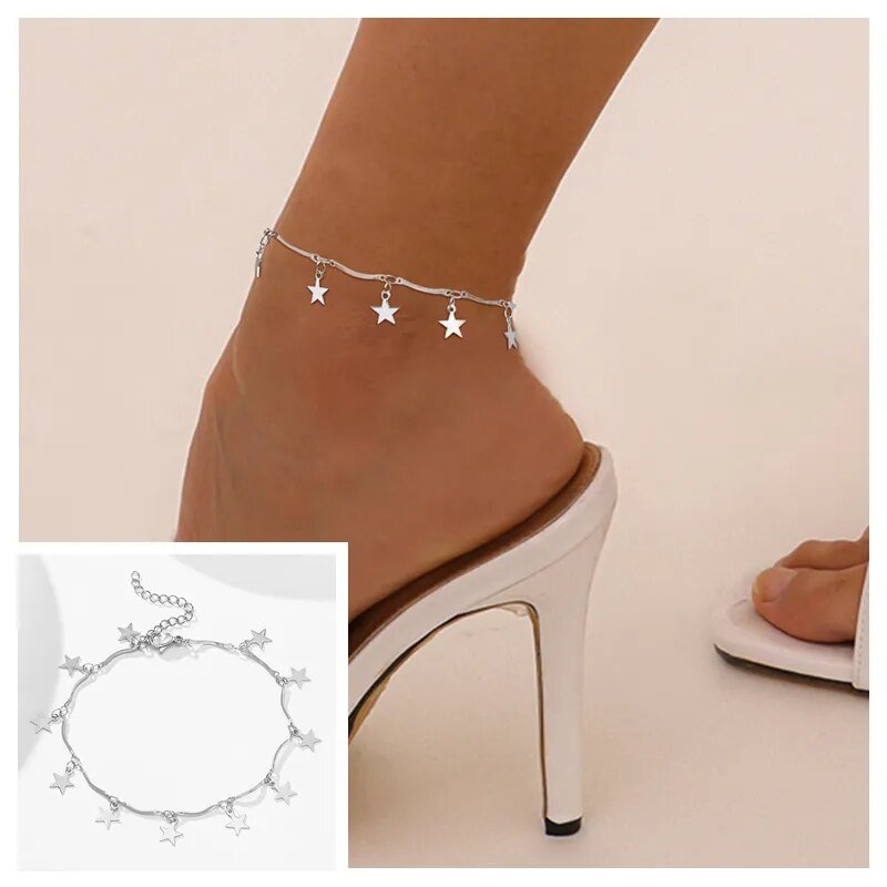 Adjustable Stainless Steel Snake Chain Anklet - Limitless Jewellery