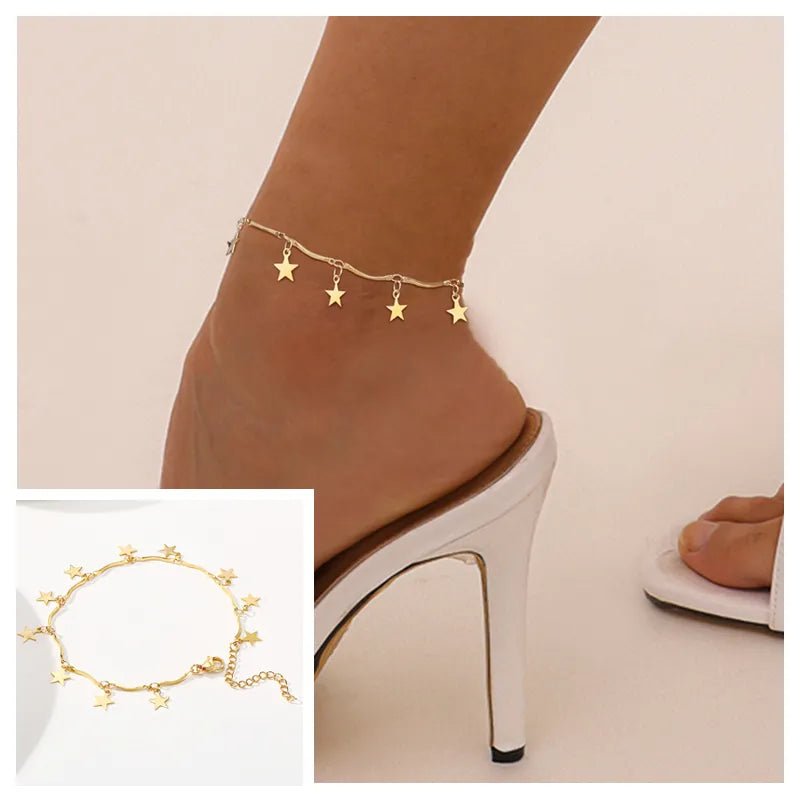 Adjustable Stainless Steel Snake Chain Anklet - Limitless Jewellery