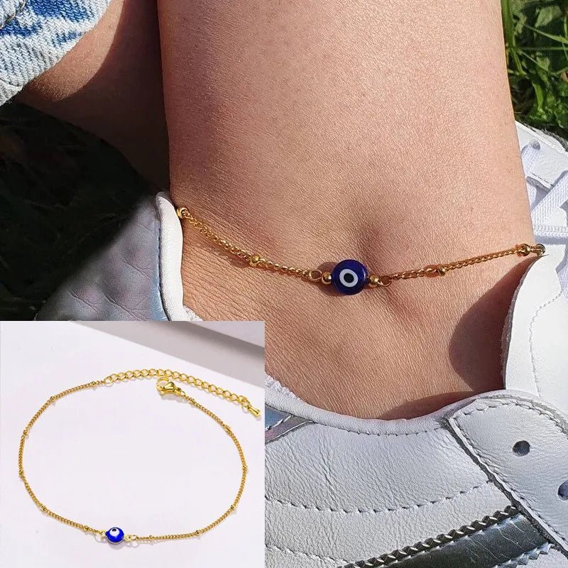 Adjustable Stainless Steel Snake Chain Anklet - Limitless Jewellery