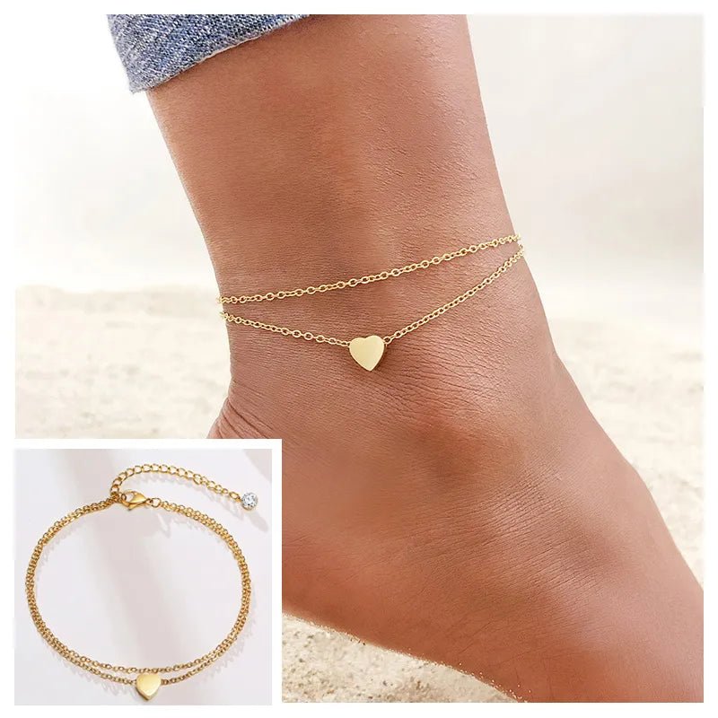 Adjustable Stainless Steel Snake Chain Anklet - Limitless Jewellery