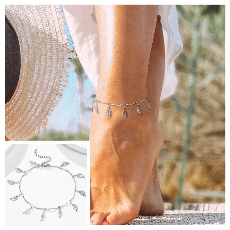 Adjustable Stainless Steel Snake Chain Anklet - Limitless Jewellery