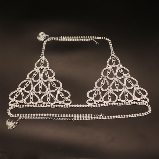 Angel Rhinestone Lingerie Set - Limitless Jewellery