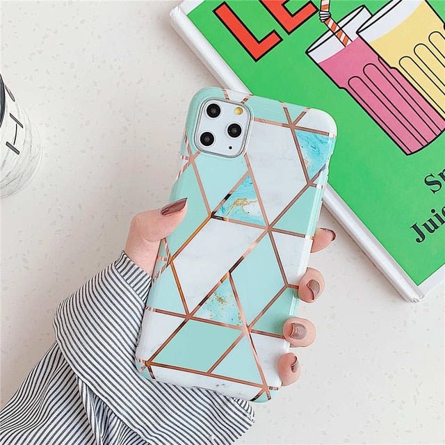 Aqua Marble Iphone Case - Limitless Jewellery