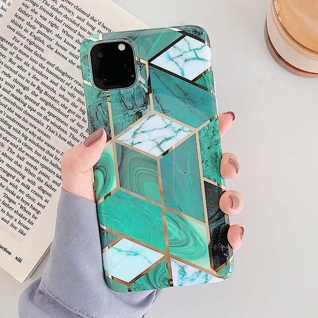 Aqua Marble Iphone Case - Limitless Jewellery