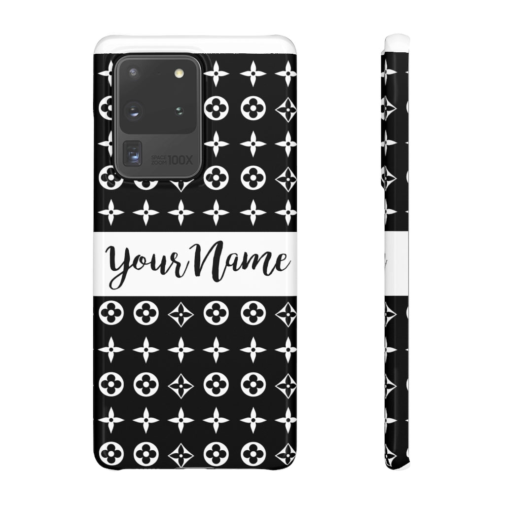 Personalized Floral Print Phone Case - Limitless Jewellery