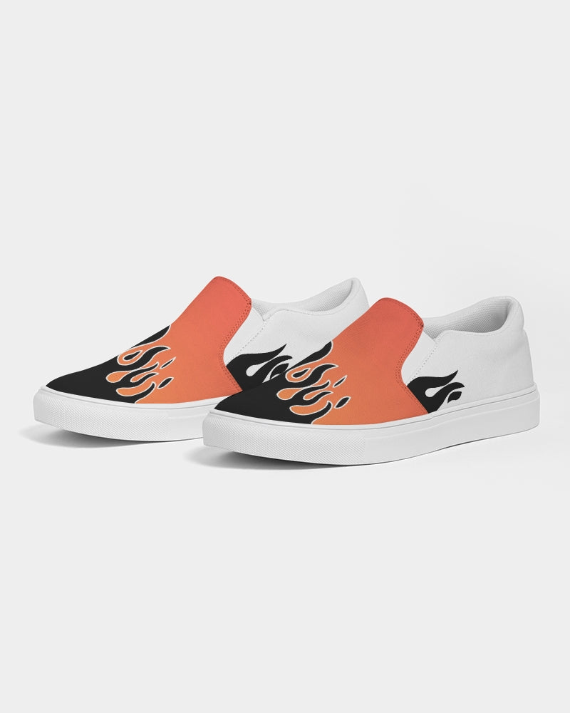 Flame Women's Slip-On Canvas Shoe