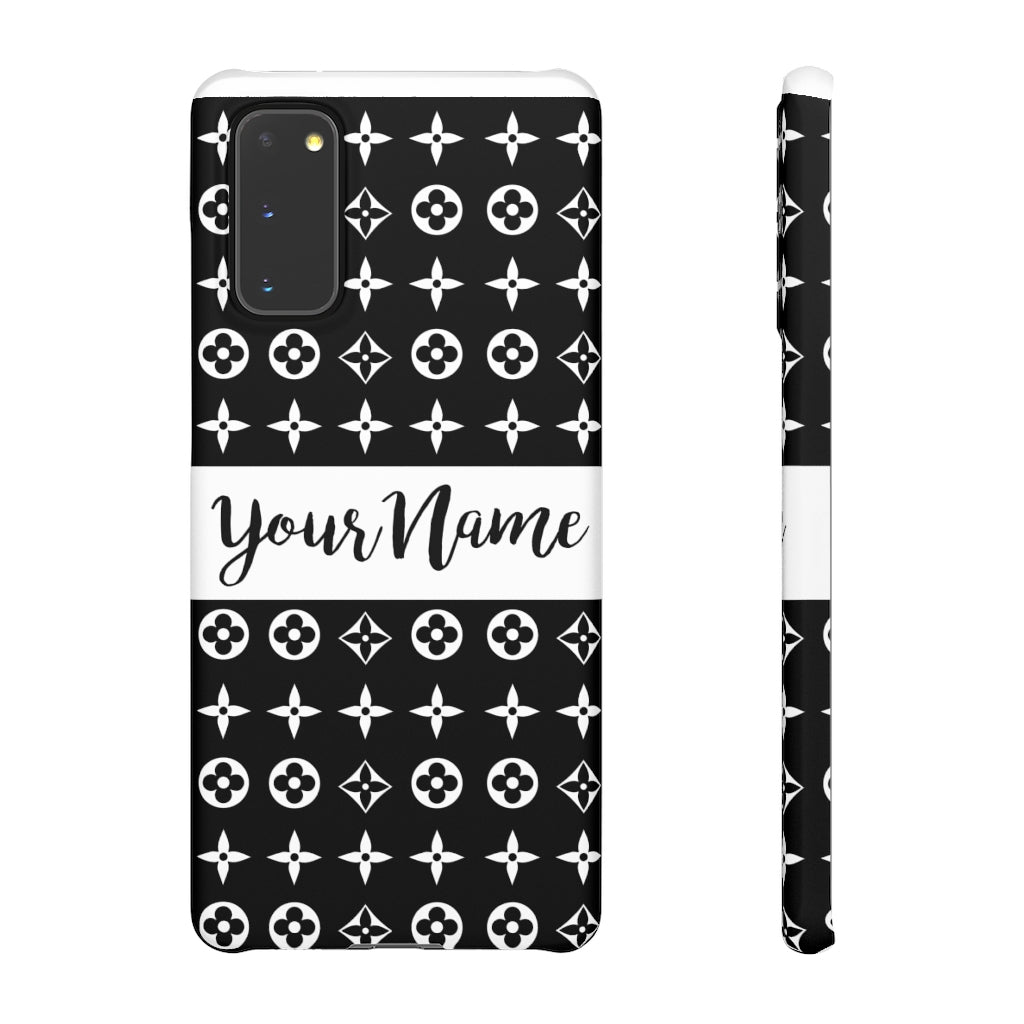 Personalized Floral Print Phone Case - Limitless Jewellery
