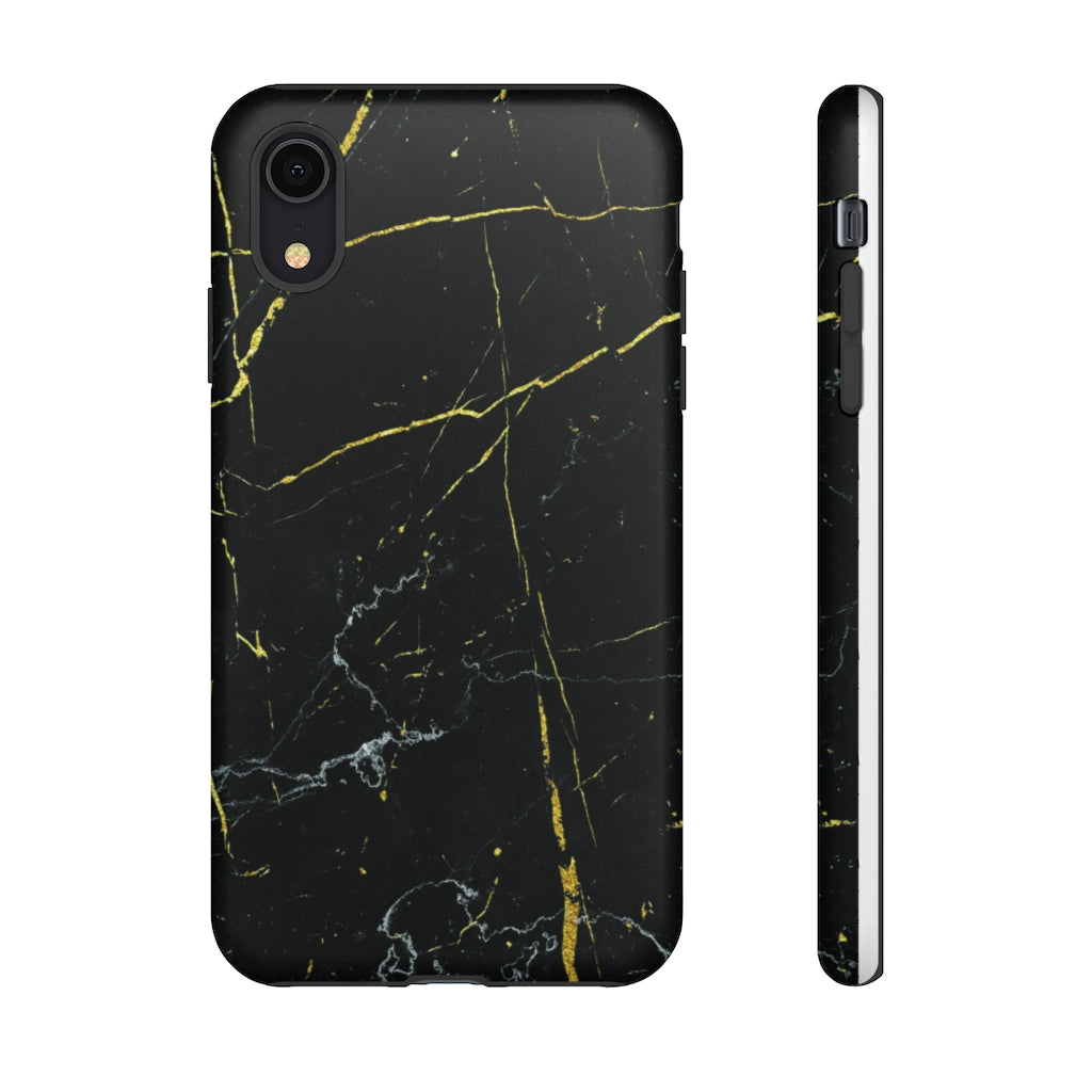 Dark Marble Tough Case - Limitless Jewellery