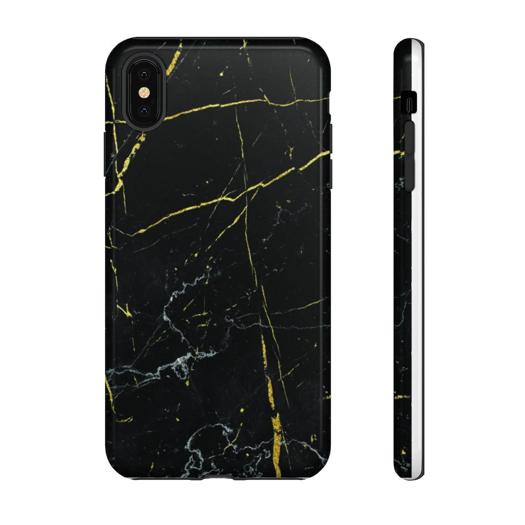 Dark Marble Tough Case - Limitless Jewellery