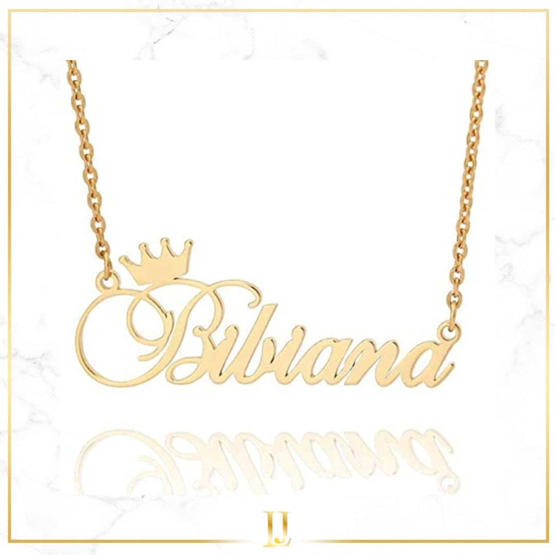Personalized Crown Necklace - Limitless Jewellery