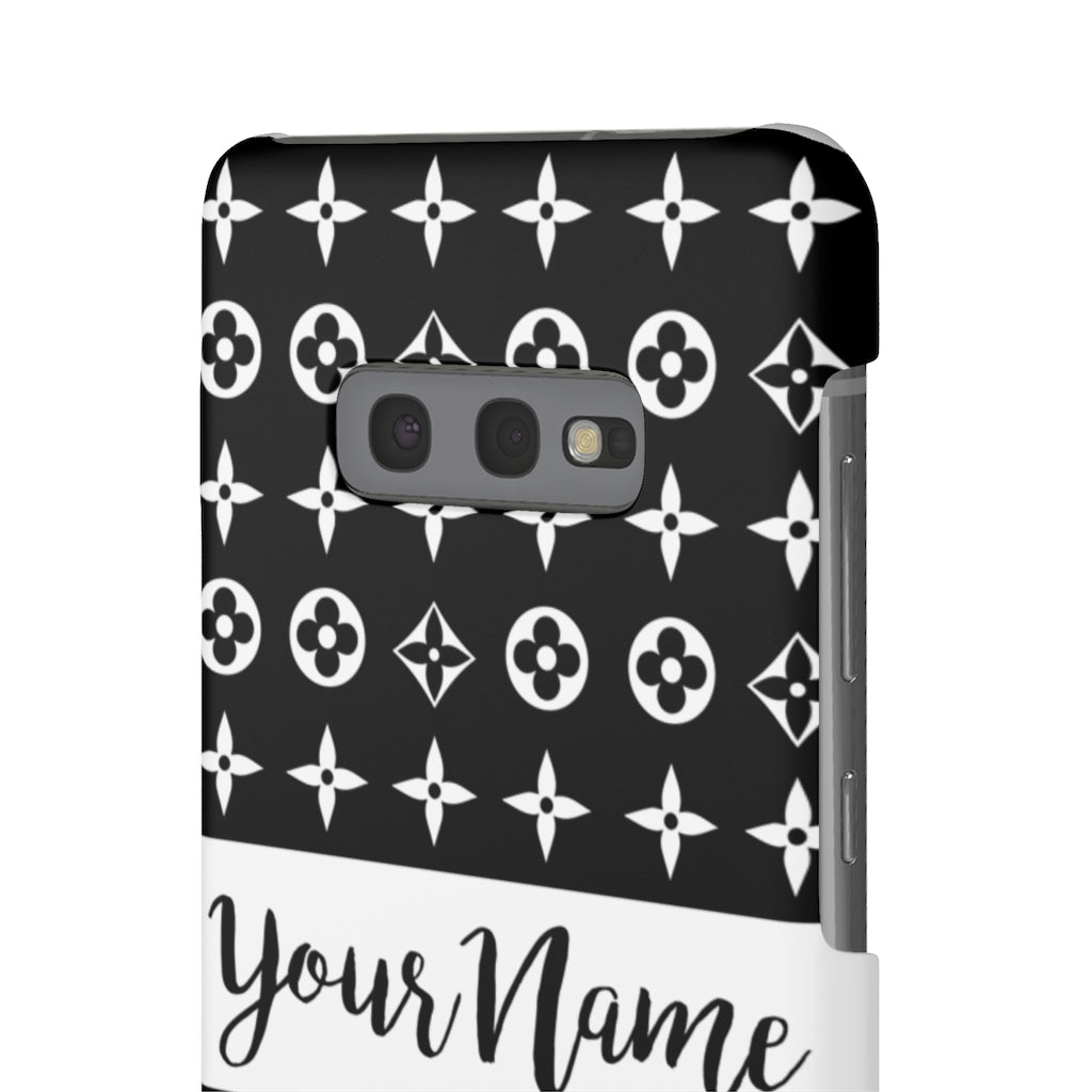 Personalized Floral Print Phone Case - Limitless Jewellery