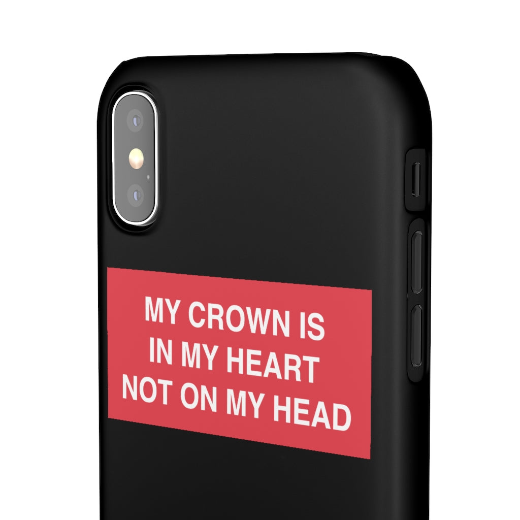 My Crown Is In My Heart Not On My Head - Limitless Jewellery
