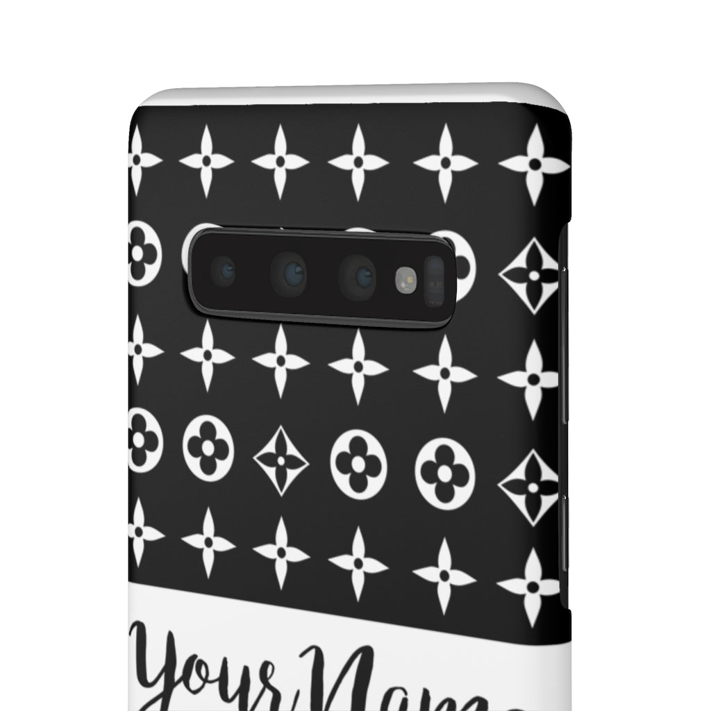 Personalized Floral Print Phone Case - Limitless Jewellery