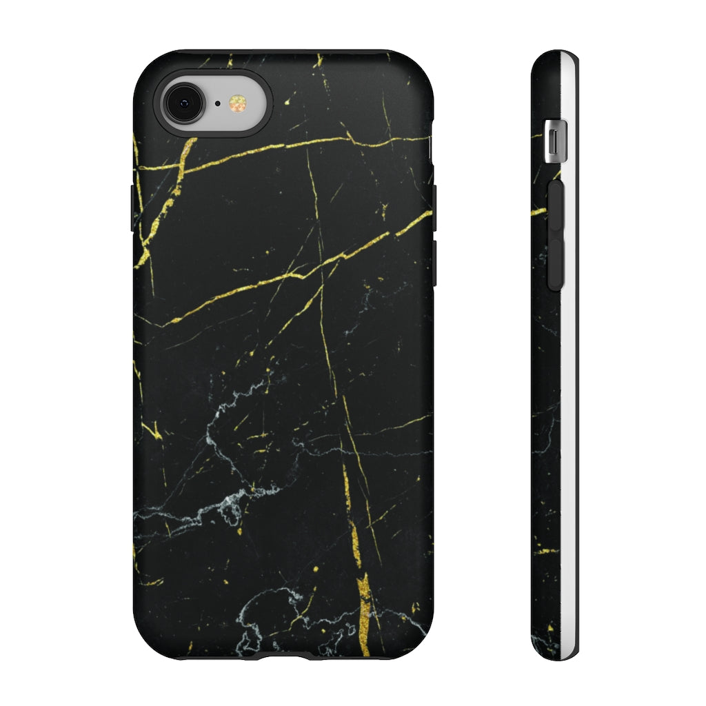 Dark Marble Tough Case - Limitless Jewellery
