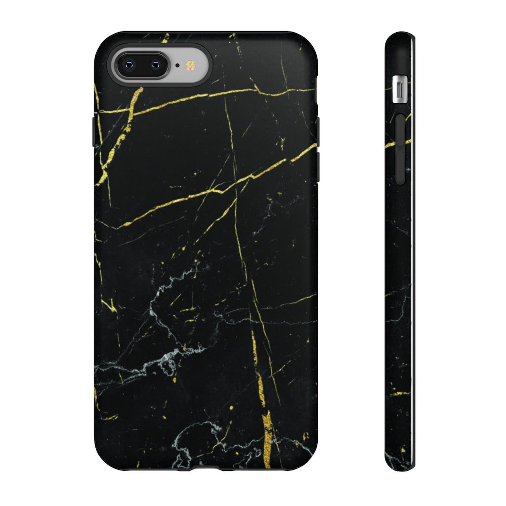 Dark Marble Tough Case - Limitless Jewellery