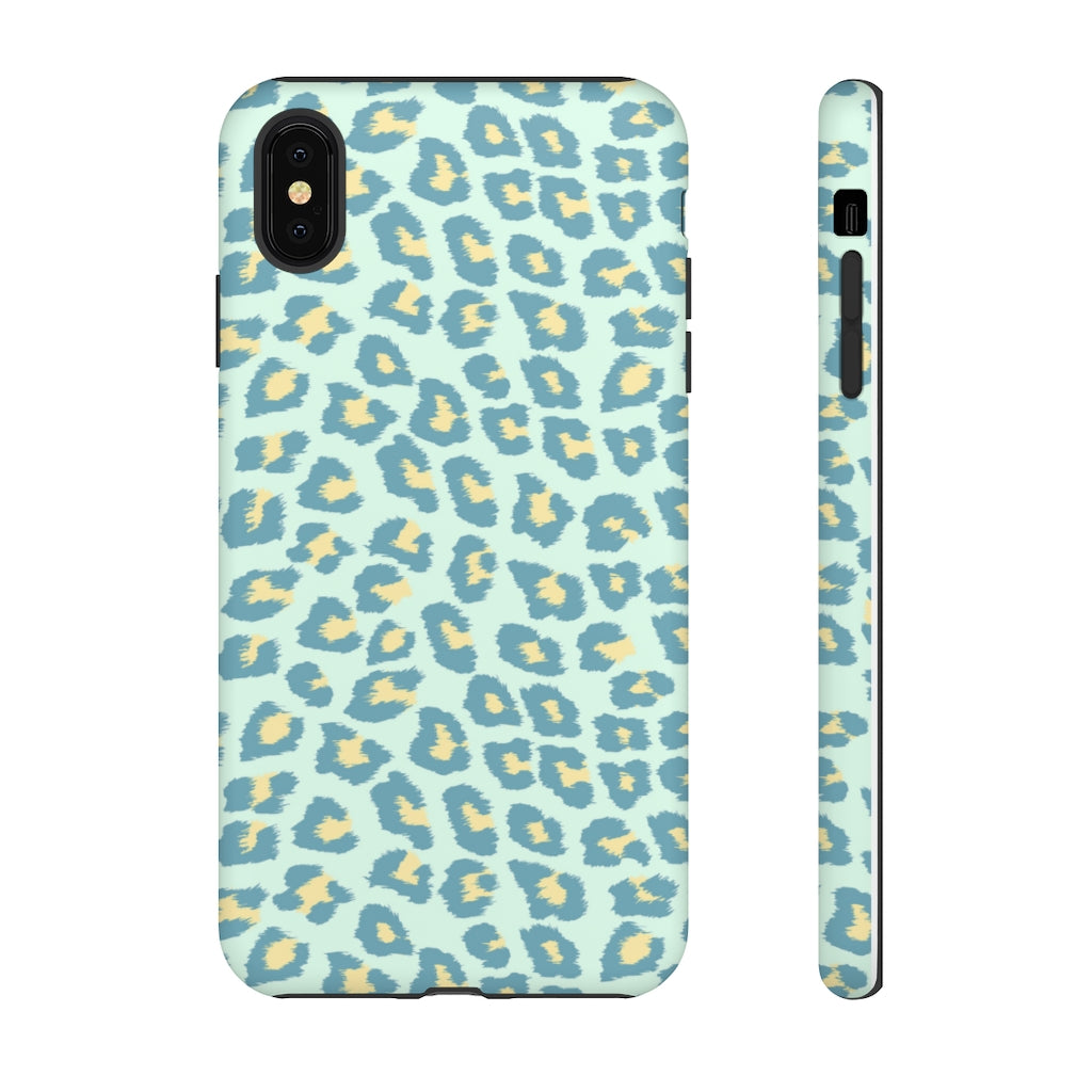 Green Cheetah Leopard Phone Case