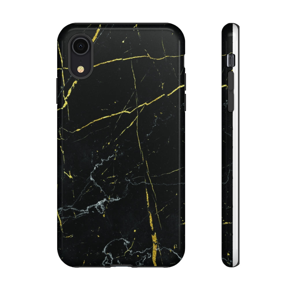Dark Marble Tough Case - Limitless Jewellery