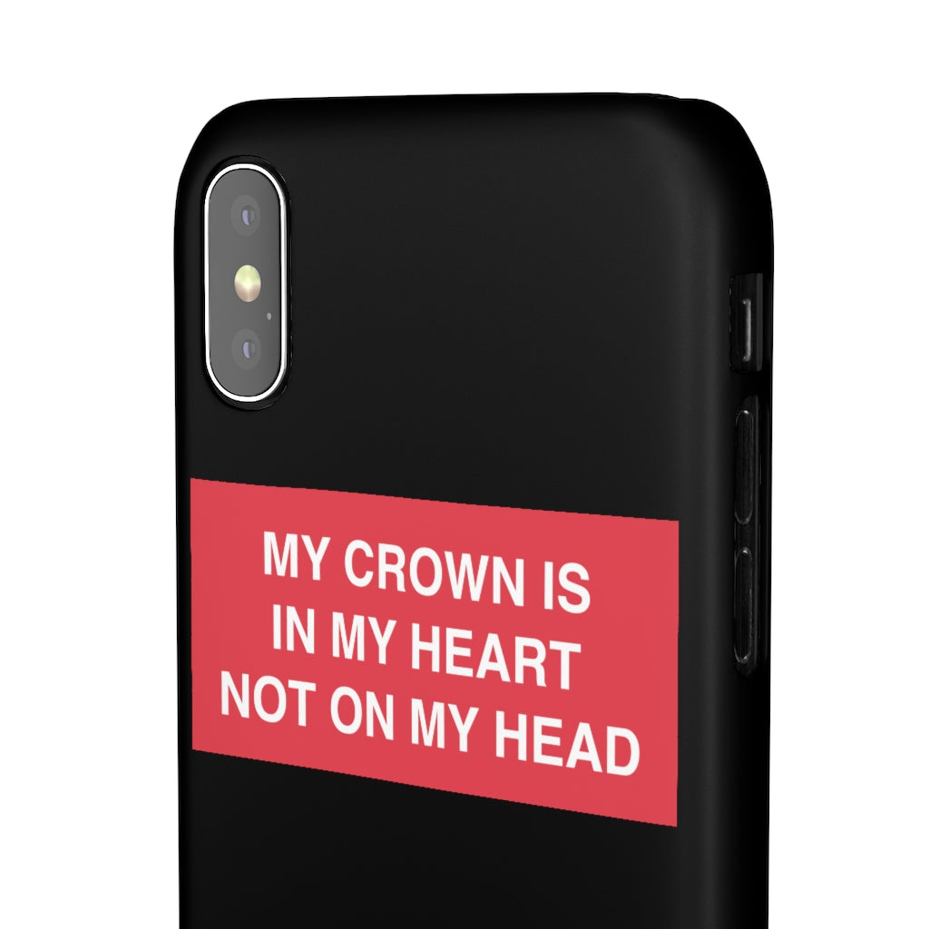 My Crown Is In My Heart Not On My Head - Limitless Jewellery