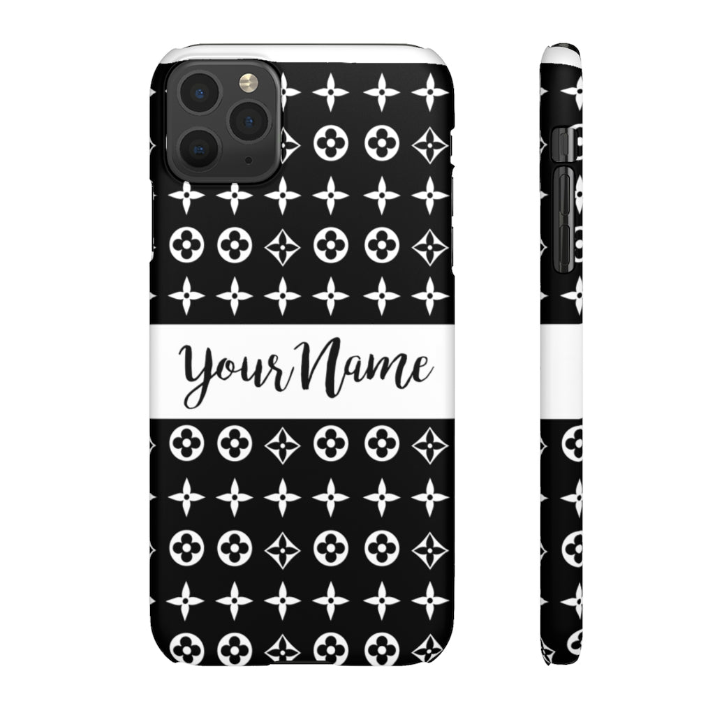 Personalized Floral Print Phone Case - Limitless Jewellery