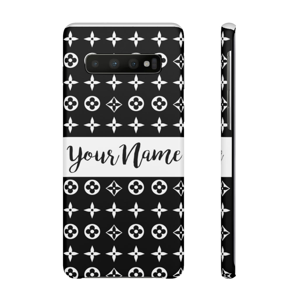 Personalized Floral Print Phone Case - Limitless Jewellery