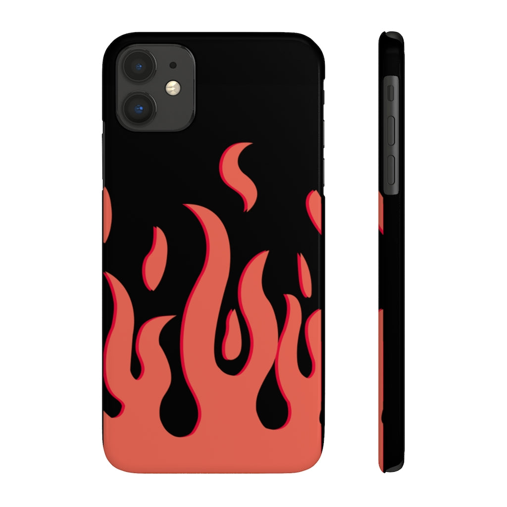 Fire Flames Case Mate Slim Phone Cases